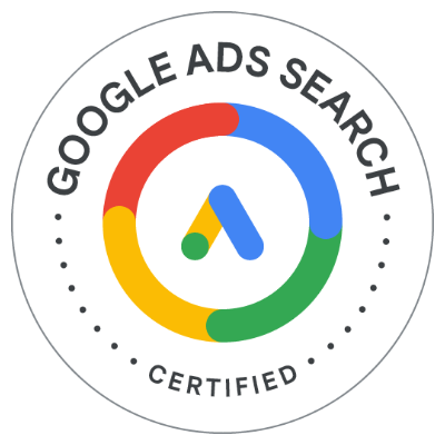 Certificado Google Ads - Rede de pesquisa