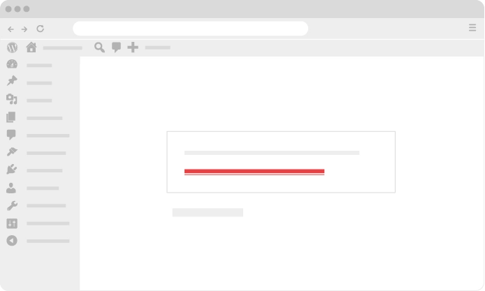 Problemas técnicos em site WordPress em Curitiba com erro crítico em tela branca durante manutenção