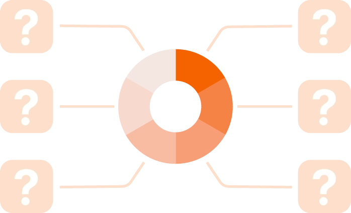 Ilustração representando a falta de dados para orientar campanhas de um gestor de tráfego em Curitiba.